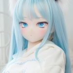 MOZU 薄荷 121cm 大胸 15kg 画像と同じ仕様 ビニールヘッド+TPEボディ 猫娘 萌え袖 癒し系 アニメドール 最新