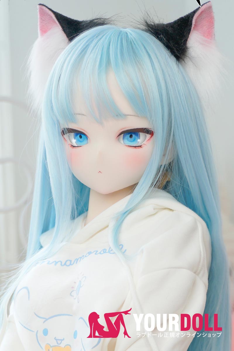 MOZU 薄荷 121cm 大胸 15kg 画像と同じ仕様 ビニールヘッド+TPEボディ 猫娘 萌え袖 癒し系 アニメドール 最新 - 画像 (1)