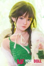 DOLLSENIOR 弥耶(Miye) 148cm Dカップ フルシリコン ノーマル肌 顎機能追加可 三つ編み 清楚系 ラブドール