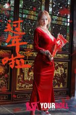 DOLLSENIOR 予熙(Yuxi) 163cm Eカップ ノーマル肌 フルシリコン 顎機能追加可 新年スペシャル 美人姉 ラブドール - 画像 (5)