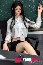 蛍火日記 渡晴 165cm Cカップ 顎機能追加可 フルシリコン 女教師 クール系 美人 ラブドール - 画像 (16)