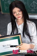 蛍火日記 渡晴 165cm Cカップ 顎機能追加可 フルシリコン 女教師 クール系 美人 ラブドール - 画像 (9)