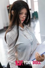 蛍火日記 渡晴 165cm Cカップ 顎機能追加可 フルシリコン 女教師 クール系 美人 ラブドール - 画像 (8)