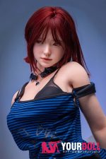 蛍火日記 小里森 159cm Eカップ 顎機能追加可 フルシリコン 赤髪 童顔巨乳 ラブドール - 画像 (2)