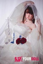 Fudoll 覃莜莜 #J012 148cm Dカップ シリコンヘッド+TPEボディ ボディ選択可 花嫁 幼妻 美しい ラブドール - 画像 (15)