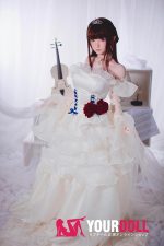 Fudoll 覃莜莜 #J012 148cm Dカップ シリコンヘッド+TPEボディ ボディ選択可 花嫁 幼妻 美しい ラブドール - 画像 (26)