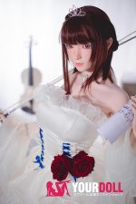 Fudoll 覃莜莜 #J012 148cm Dカップ シリコンヘッド+TPEボディ ボディ選択可 花嫁 幼妻 美しい ラブドール - 画像 (8)