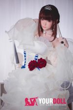 Fudoll 覃莜莜 #J012 148cm Dカップ シリコンヘッド+TPEボディ ボディ選択可 花嫁 幼妻 美しい ラブドール - 画像 (16)