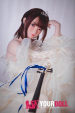 Fudoll 覃莜莜 #J012 148cm Dカップ シリコンヘッド+TPEボディ ボディ選択可 花嫁 幼妻 美しい ラブドール - 画像 (2)