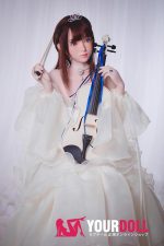 Fudoll 覃莜莜 #J012 148cm Dカップ シリコンヘッド+TPEボディ ボディ選択可 花嫁 幼妻 美しい ラブドール - 画像 (18)