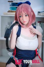 Fudoll 覃莜莜 #J012 148cm Dカップ シリコンヘッド+TPEボディ ボディ選択可 愛嬌 萌え 遊び相手 ラブドール - 画像 (8)