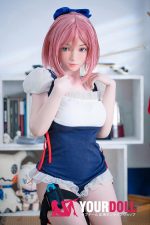 Fudoll 覃莜莜 #J012 148cm Dカップ シリコンヘッド+TPEボディ ボディ選択可 愛嬌 萌え 遊び相手 ラブドール - 画像 (18)