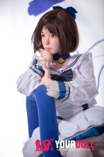 Fudoll 小雨 #J013 148cm Dカップ シリコンヘッド+TPEボディ ボディ選択可 癒し系 お嬢ちゃん ラブドール - 画像 (14)
