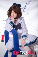 Fudoll 小雨 #J013 148cm Dカップ シリコンヘッド+TPEボディ ボディ選択可 癒し系 お嬢ちゃん ラブドール - 画像 (17)