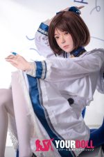 Fudoll 小雨 #J013 148cm Dカップ シリコンヘッド+TPEボディ ボディ選択可 癒し系 お嬢ちゃん ラブドール - 画像 (10)