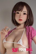 Fudoll 環奈 #J008 148cm Dカップ シリコンヘッド+TPEボディ 顎機能追加可 癒し系 可愛い ラブドール - 画像 (2)