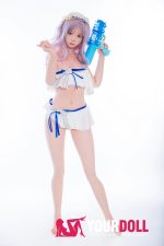Fudoll 小梓 #J018 148cm Dカップ シリコンヘッド+TPEボディ ボディ選択可 ふわふわ 可愛い ラブドール - 画像 (20)