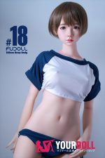 Fudoll 小梓 #J018 148cm Dカップ シリコンヘッド+TPEボディ ボディ選択可 童顔巨乳 スポーツ女子 ラブドール - 画像 (5)