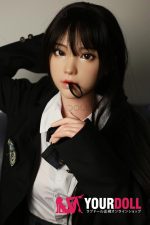 Fudoll 莎莉 #J037 160cm Bカップ スーパー軽量化＆リアルな肌質感付き フルシリコン 顎機能付き デカ乳輪 ラブドール