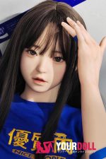 Fudoll 環奈 #J008 157cm Fカップ シリコンヘッド+TPEボディ 顎機能追加可 ボディ選択可 元気 可愛い ラブドール - 画像 (10)