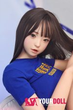 Fudoll 環奈 #J008 157cm Fカップ シリコンヘッド+TPEボディ 顎機能追加可 ボディ選択可 元気 可愛い ラブドール - 画像 (2)