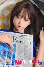 Fudoll 環奈 #J008 157cm Fカップ シリコンヘッド+TPEボディ 顎機能追加可 ボディ選択可 元気 可愛い ラブドール - 画像 (13)