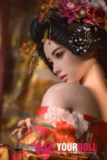 Fudoll 小北 #J032 161cm Eカップ フルシリコン 顎機能付き ボディ選択可 花魁 色目 麗しい ラブドール - 画像 (4)