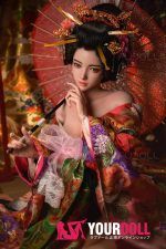 Fudoll 小北 #J032 161cm Eカップ フルシリコン 顎機能付き ボディ選択可 花魁 色目 麗しい ラブドール - 画像 (7)