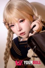 Fudoll 小北 #J032 165cm Fカップ フルシリコン 顎機能付き ボディ選択可 JK 美少女 等身大 ラブドール - 画像 (3)