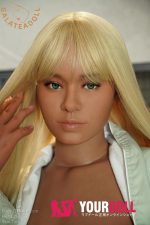 Galatea Doll JS#052 162cm Eカップ Tan肌 フルシリコン リアルな肌質感付き ブロンド 熟女 ラブドール - 画像 (4)