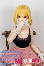 GUAVADOLL BJD01 147cm Cカップ ノーマル肌  手描きメイク ビニール製のヘッド 可愛い ラブドール - 画像 (9)
