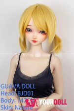 GUAVADOLL BJD01 147cm Cカップ ノーマル肌  手描きメイク ビニール製のヘッド 可愛い ラブドール - 画像 (5)
