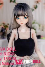 GUAVADOLL BJD01 153cm Eカップ ノーマル肌  手描きメイク ビニール製のヘッド エレガンス ラブドール 最新 - 画像 (9)
