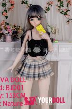 GUAVADOLL BJD01 153cm Eカップ ノーマル肌  手描きメイク ビニール製のヘッド エレガンス ラブドール 最新 - 画像 (17)
