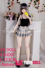 GUAVADOLL BJD01 153cm Eカップ ノーマル肌  手描きメイク ビニール製のヘッド エレガンス ラブドール 最新 - 画像 (22)