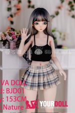 GUAVADOLL BJD01 153cm Eカップ ノーマル肌  手描きメイク ビニール製のヘッド エレガンス ラブドール 最新 - 画像 (16)