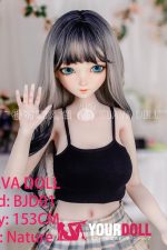 GUAVADOLL BJD01 153cm Eカップ ノーマル肌  手描きメイク ビニール製のヘッド エレガンス ラブドール 最新 - 画像 (8)