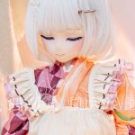 GUAVADOLL DM08 143cm Cカップ ノーマル肌 手描きメイク ビニール製のヘッド 眠り顔 大和撫子 アニメドール