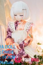 GUAVADOLL DM08 143cm Cカップ ノーマル肌 手描きメイク ビニール製のヘッド 眠り顔 大和撫子 アニメドール - 画像 (11)