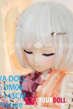 GUAVADOLL DM08 143cm Cカップ ノーマル肌 手描きメイク ビニール製のヘッド 眠り顔 大和撫子 アニメドール - 画像 (4)
