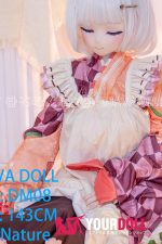 GUAVADOLL DM08 143cm Cカップ ノーマル肌 手描きメイク ビニール製のヘッド 眠り顔 大和撫子 アニメドール - 画像 (13)