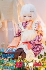 GUAVADOLL DM08 143cm Cカップ ノーマル肌 手描きメイク ビニール製のヘッド 眠り顔 大和撫子 アニメドール - 画像 (14)