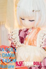 GUAVADOLL DM08 143cm Cカップ ノーマル肌 手描きメイク ビニール製のヘッド 眠り顔 大和撫子 アニメドール - 画像 (7)