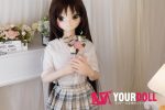 GUAVADOLL DM04 150cm Aカップ ノーマル肌  手描きメイク ビニール製のヘッド 楚々 美少女 アニメドール - 画像 (11)