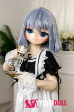 GUAVADOLL DM02 136cm AAカップ ノーマル肌 手描きメイク ビニール製のヘッド 腹黒い からかい上手 ラブドール - 画像 (7)