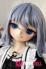 GUAVADOLL DM02 136cm AAカップ ノーマル肌 手描きメイク ビニール製のヘッド 腹黒い からかい上手 ラブドール - 画像 (4)