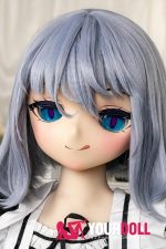 GUAVADOLL DM02 136cm AAカップ ノーマル肌 手描きメイク ビニール製のヘッド 腹黒い からかい上手 ラブドール - 画像 (3)