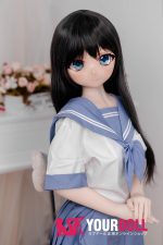 GUAVADOLL DM02 145cm Aカップ ノーマル肌 手描きメイク ビニール製のヘッド 清楚系 女子生徒 アニメドール - 画像 (8)