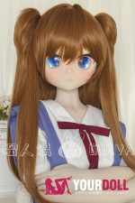GUAVADOLL DM02 145cm Aカップ ノーマル肌 手描きメイク ビニール製のヘッド 気が強い コスプレ系 美少女 アニメドール