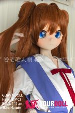 GUAVADOLL DM02 145cm Aカップ ノーマル肌 手描きメイク ビニール製のヘッド 気が強い コスプレ系 美少女 アニメドール - 画像 (3)
